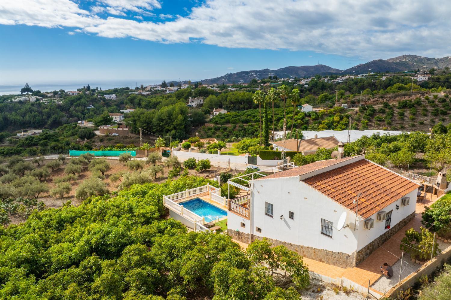 Villa Medina Paloma Frigiliana Exterior foto