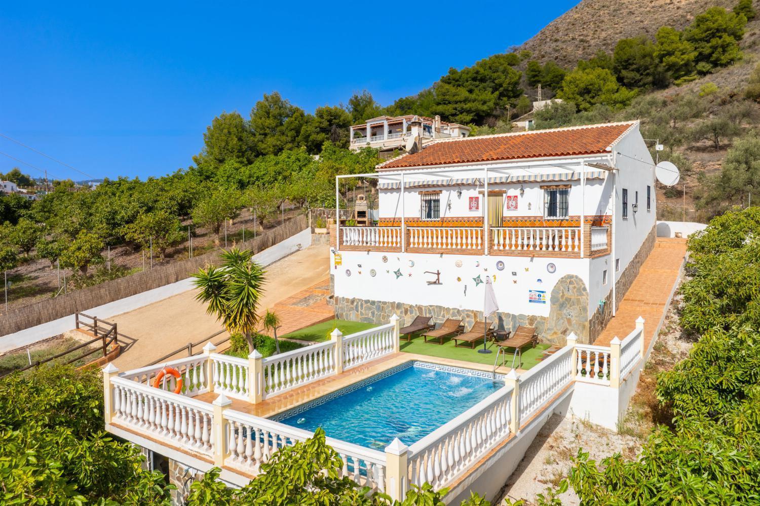 Villa Medina Paloma Frigiliana Exterior foto