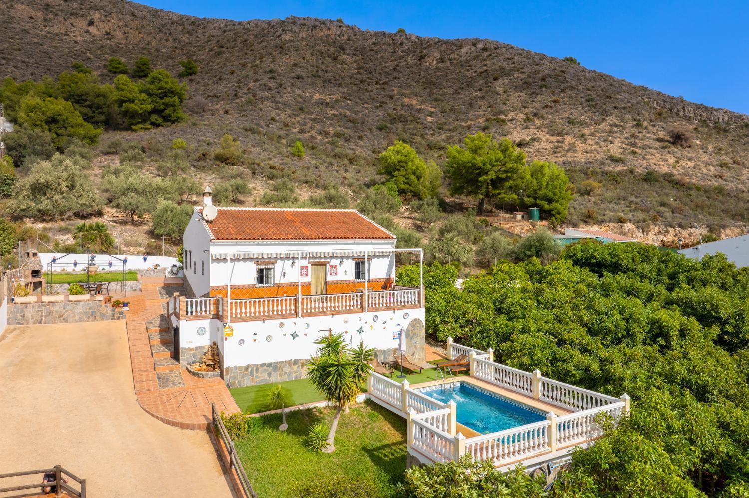 Villa Medina Paloma Frigiliana Exterior foto